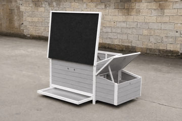 Wooden Chicken Coop for Up to 6 Chickens