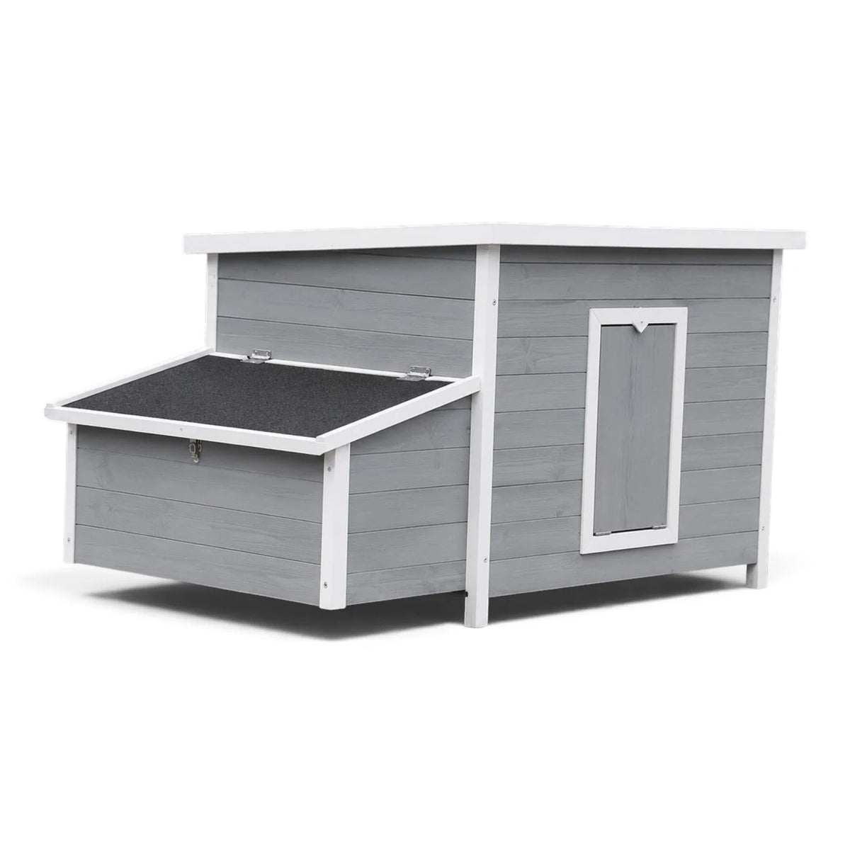 Wooden Chicken Coop for Up to 6 Chickens