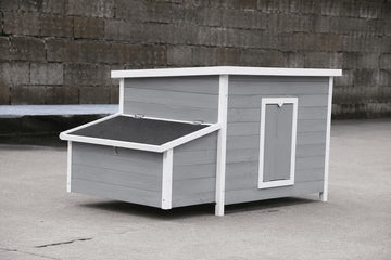 Wooden Chicken Coop for Up to 6 Chickens
