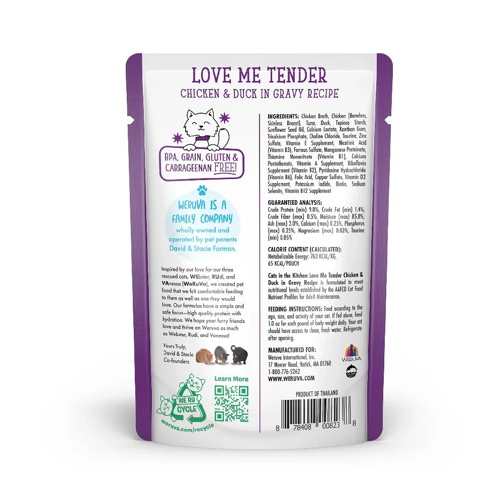 Weruva Love Me tender For Cats 85g