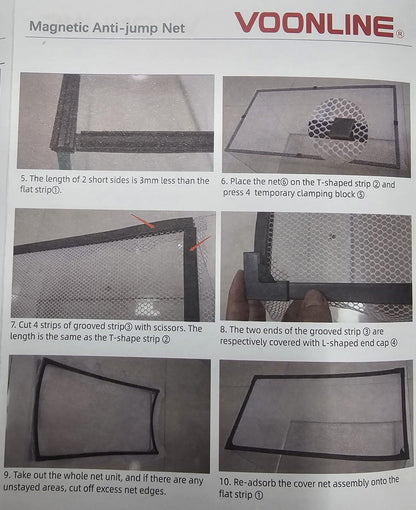 Voonline Anti Jump Net Magnetic