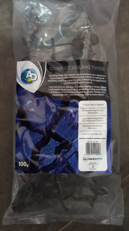Dark Detailing Twigs 100g