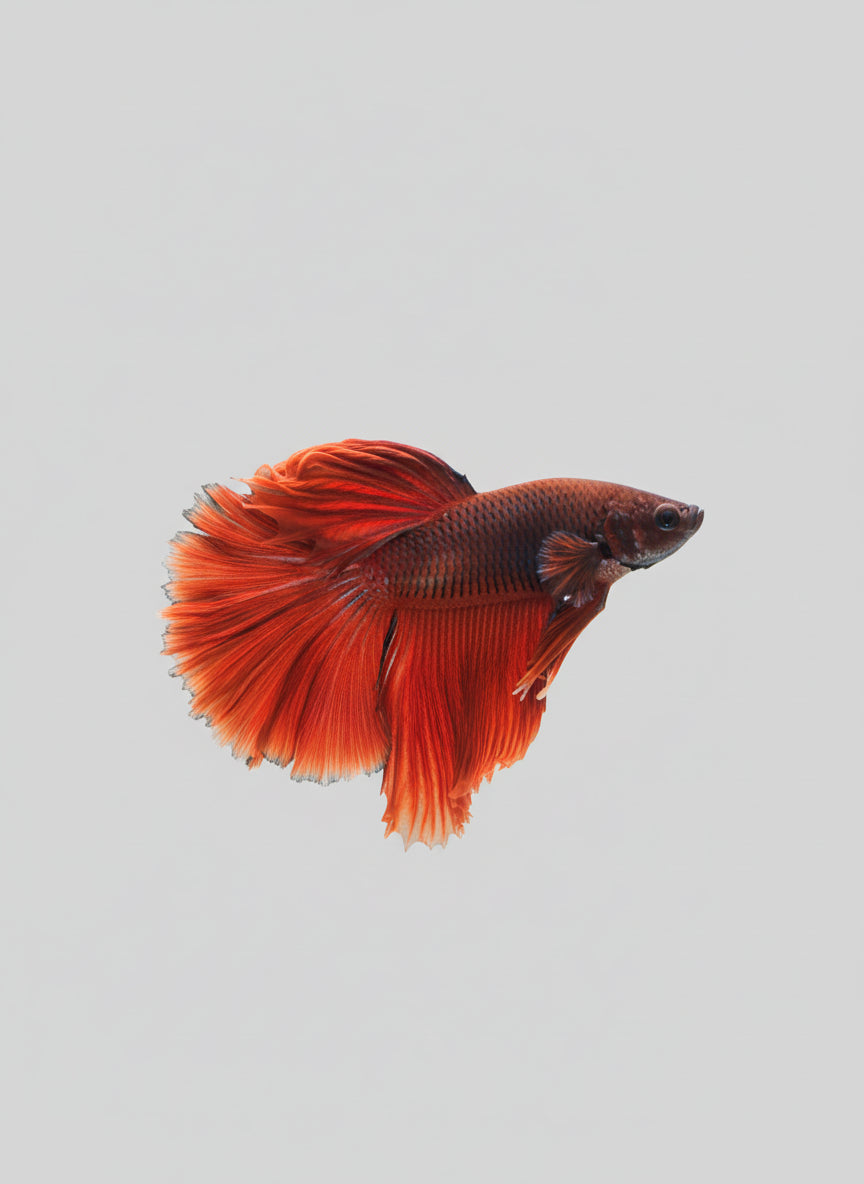 Betta-Avatar Red Vampire Halfmoon 2