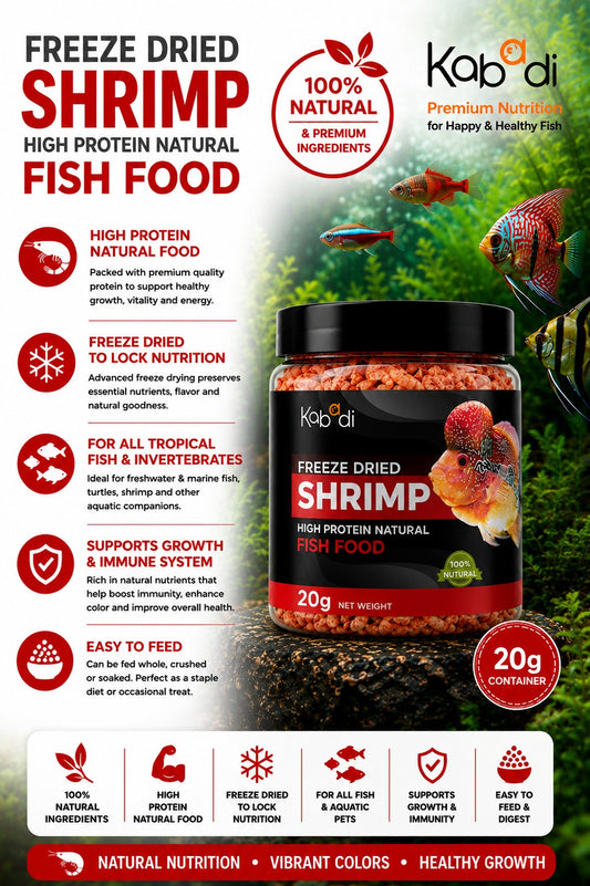 Kabadi Freeze Dried Shrimp 20g