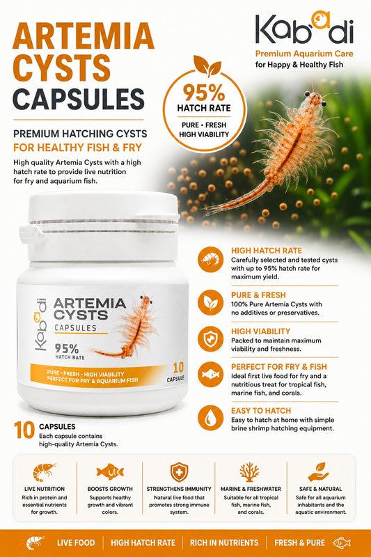 Kabadi Artemia Cysts Capsules 10