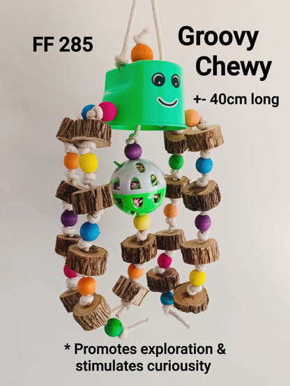 Groovy Chewy Bird Toy