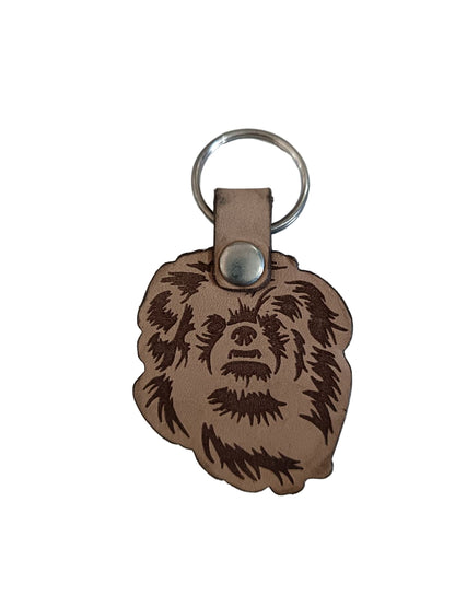 Genuine Leather Keyrings
