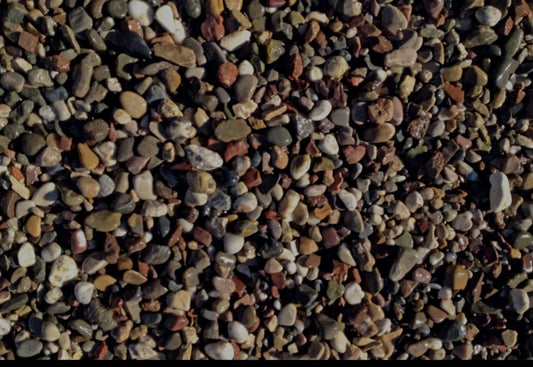 Natural Black and Brown Gravel