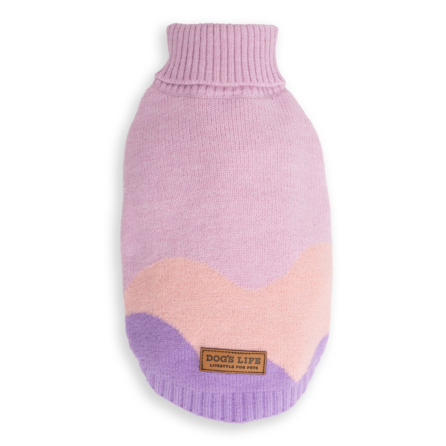 DLWN Polo Neck Wave Pullover