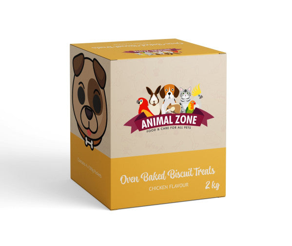 Animal Zone Dog Biscuits Steak -  2kg