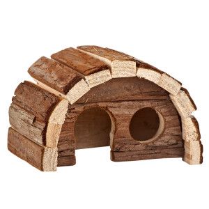 Round Wooden Hamster House