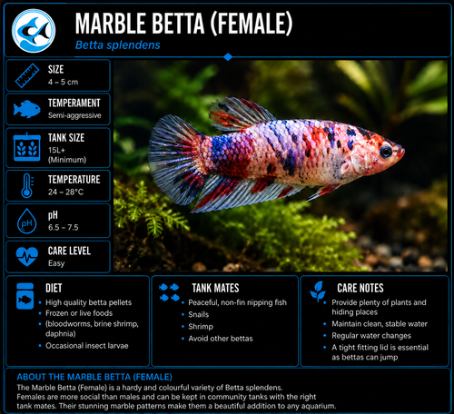 Betta-Marble Female