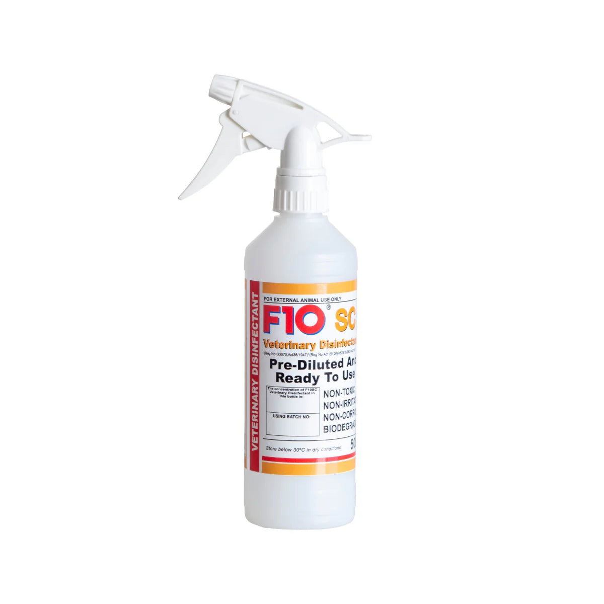 F10SC Veterinary Disinfectant bottle with trigger spray (empty)