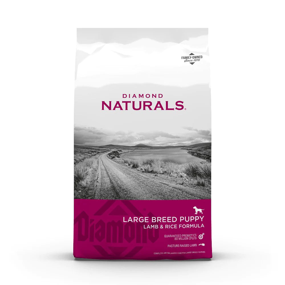 Diamond Naturals Large Breed Puppy Formula – Rich in Lamb & Rice