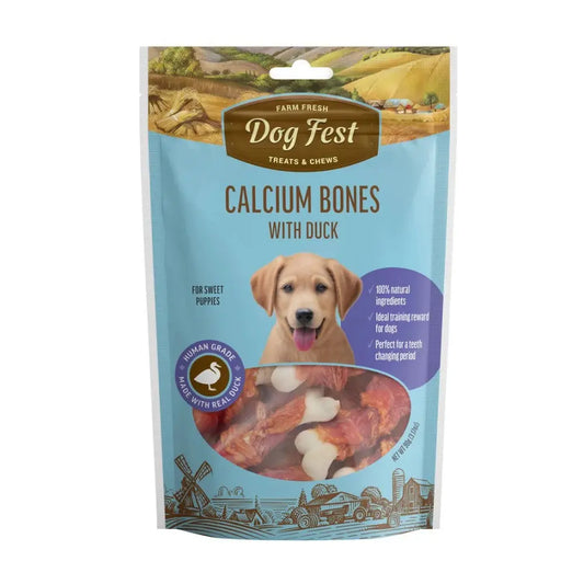 Dog Fest - Calcium Bones For Puppies (Duck)