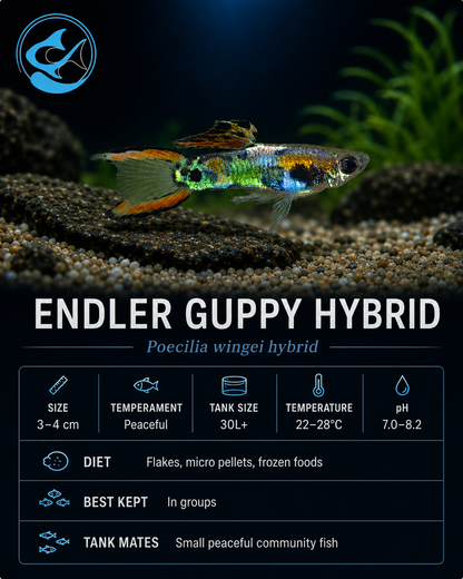 Endler Guppy Hybrid