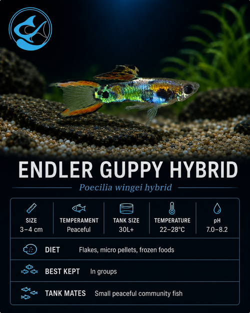 Endler Guppy Hybrid