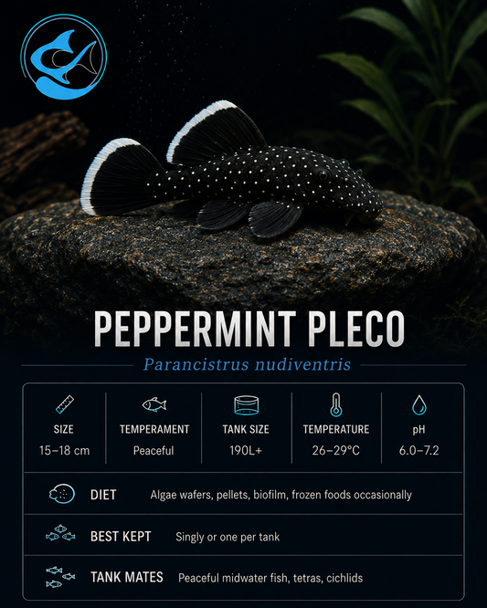 Peppermint Pleco L181 (30mm)