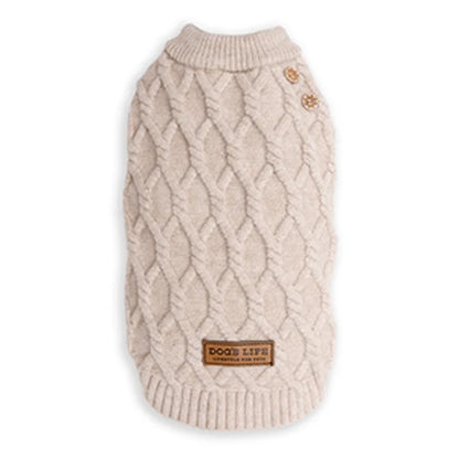 DLWN Cableknit Winter Jumper (Cream)