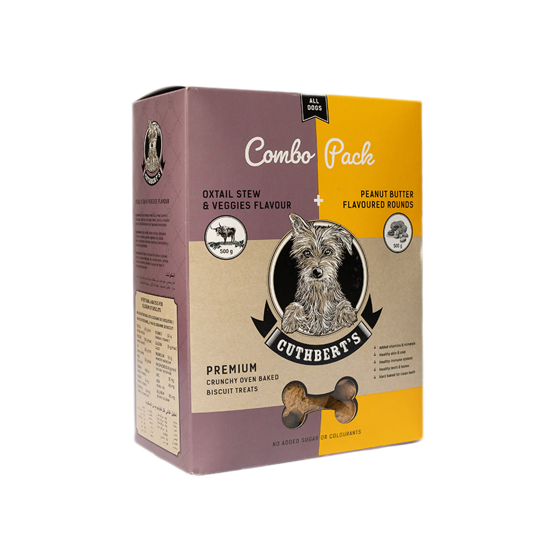 Cuthbert's Combo Pack Oxtail & Peanut Butter 1kg