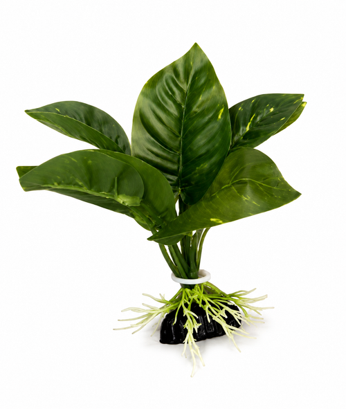 Silk Aquarium Plants-Green