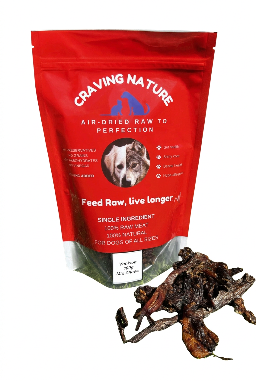 Venison Chews ( Mixed ) 100g
