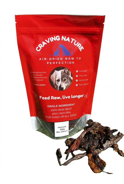 Venison Chews ( Mixed ) 100g