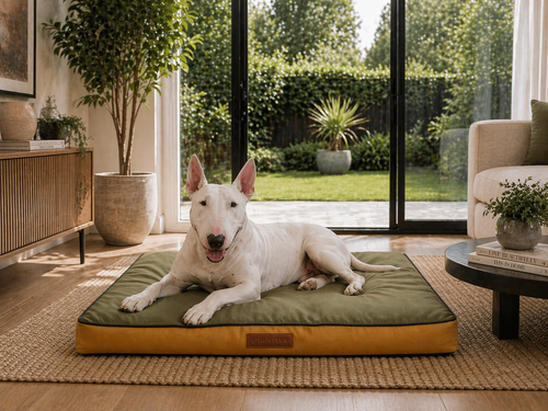 Huntlea Memory Foam Slab Bed Garden Green