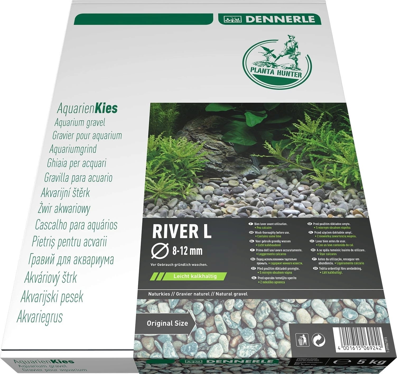 Dennerle Plantahunter Natural Gravel - River (8-12mm)