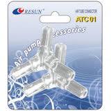 Resun Air Tube connector 3 Way(2pc)