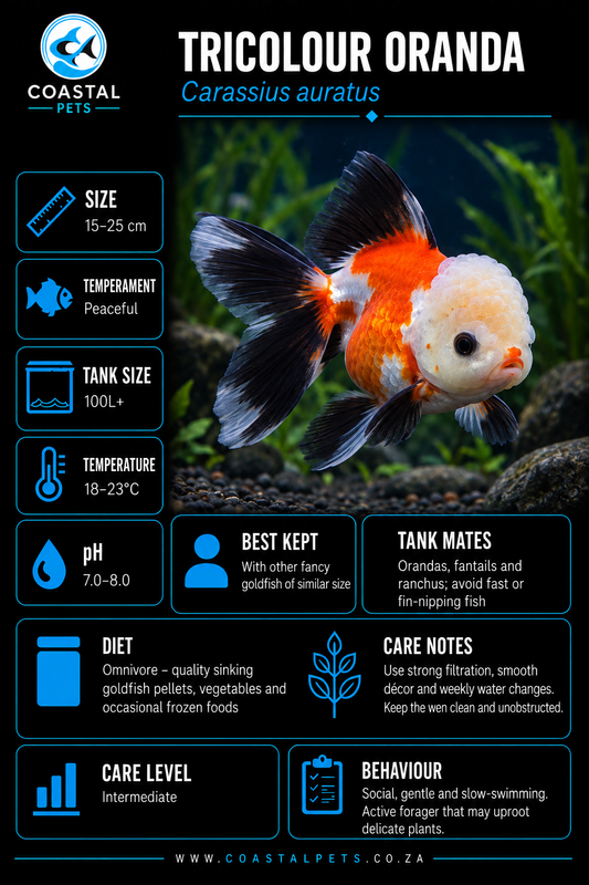 Oranda-Tricolour (40-50mm)