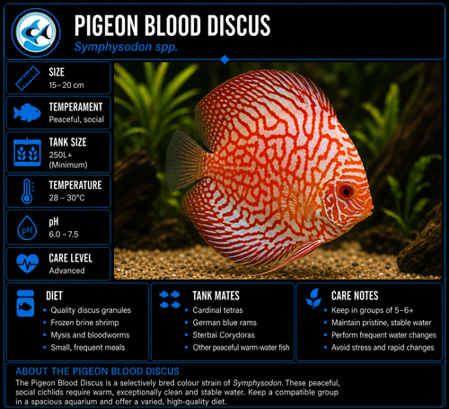 Discus-Pigeon Blood(50-60mm)