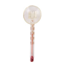 Koi Petco Short Glass Thermometer - 6cm