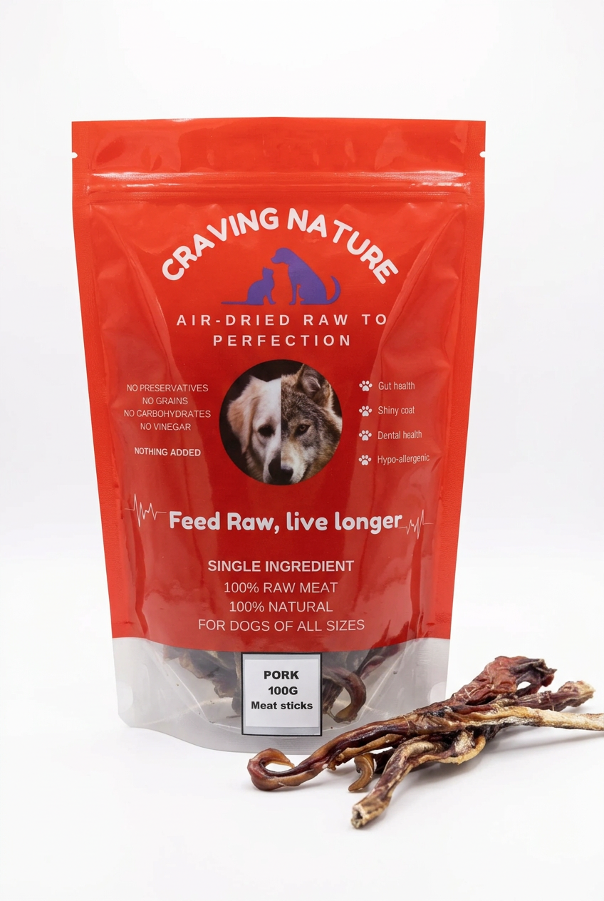 Pork Sinew Sticks 100g
