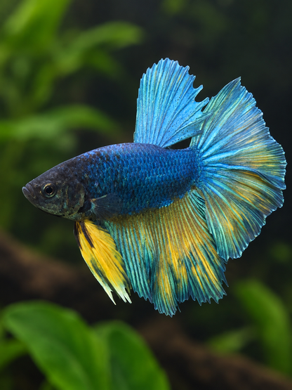 Betta-Halfmoon Mustard Gas
