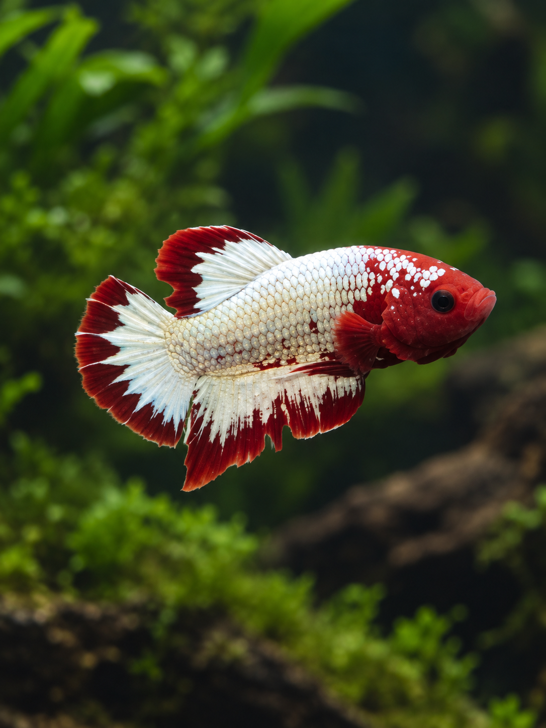 Betta Male-Red Hellboy