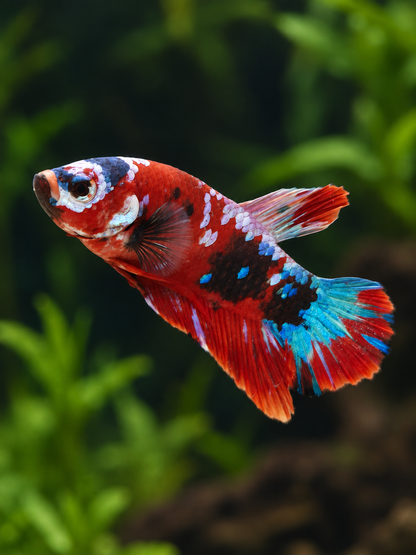 Betta-Multicolour Plakat