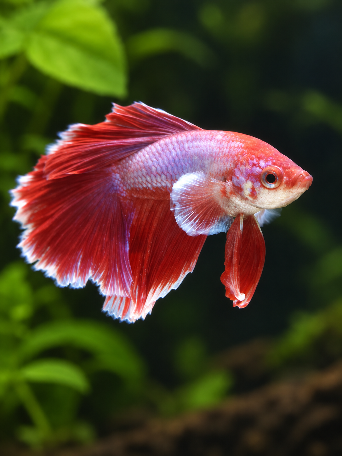 Betta-Dumbo Halfmoon
