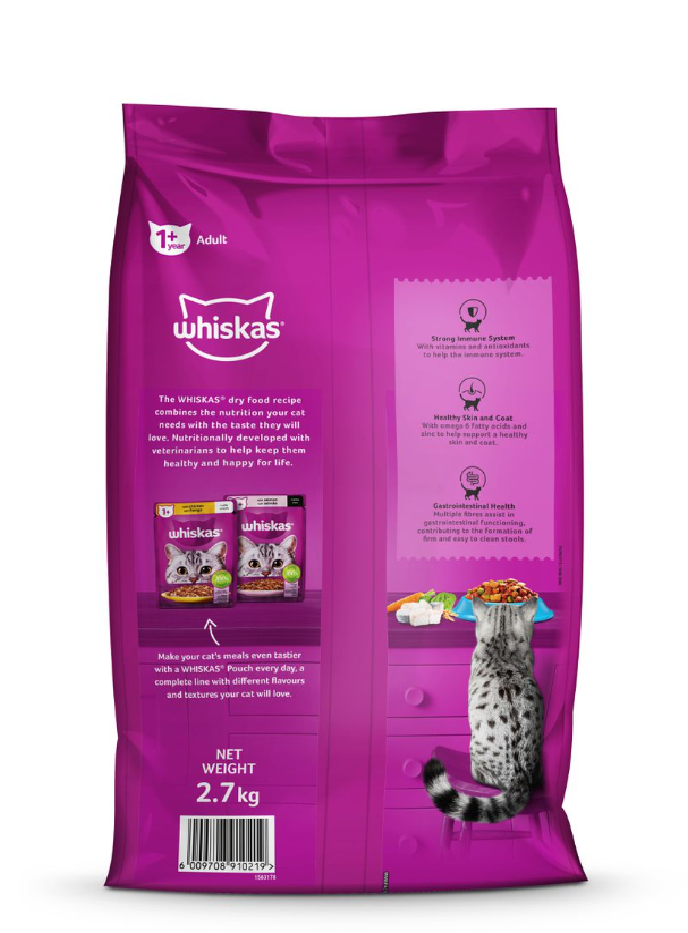Whiskas Dry Adult - Fish