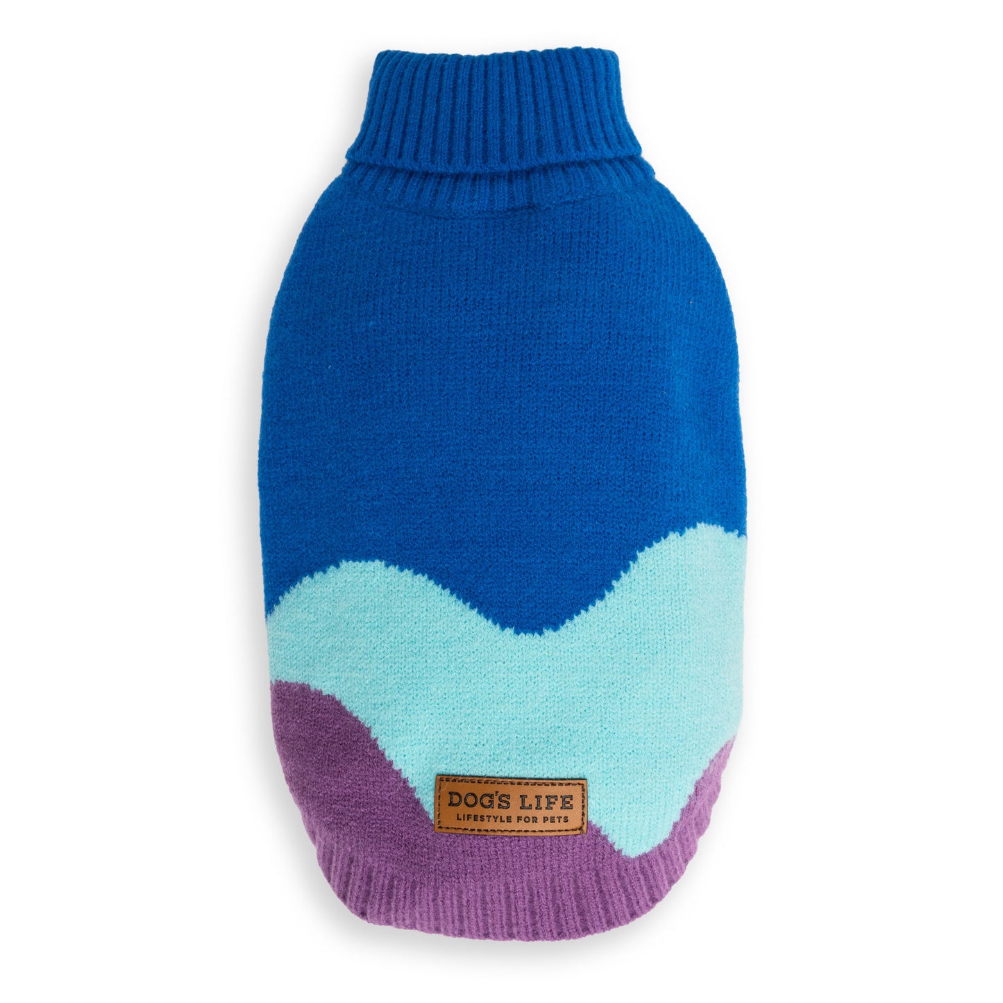 DLWN Polo Neck Wave Pullover
