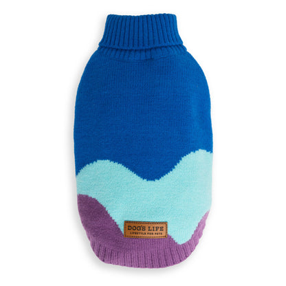 DLWN Polo Neck Wave Pullover