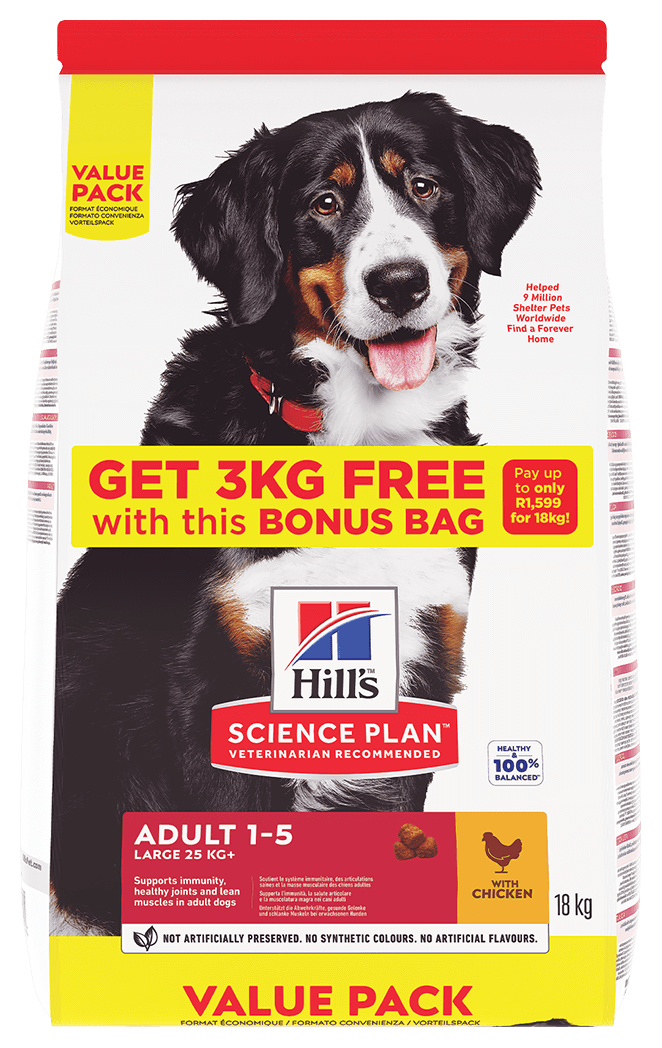 PROMOTION! Hill’s Science Plan Adult Large Breed Dry Dog Food Chicken