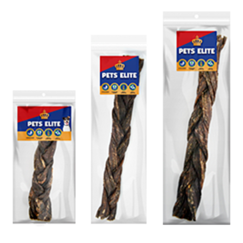 Pets Elite - Beef Plaits Large
