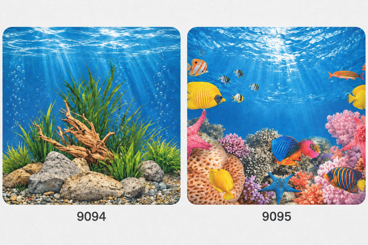 Aquarium backgrounds 9094 and 9095