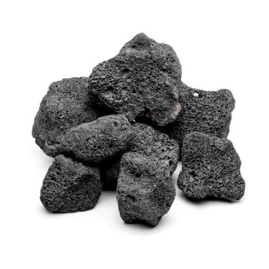 Black Volcanic Rock