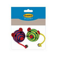 Daro Cat Toy Value Pack- Rope Mice 2pc