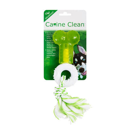 Canine Clean TPR/Nylon Bone With Dental Floss