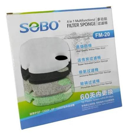 SEBO Canister Filter Sponge 4 in 1 Multifunctional Filter Sponge