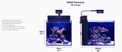 Red Sea Max Nano Penisular Tanks