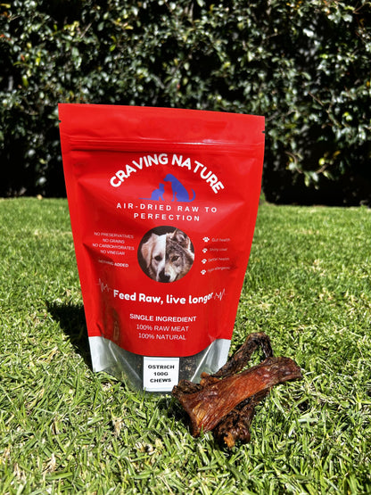 Ostrich Chews 100g